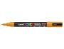 MARQUEUR POSCA PC3M BASE EAU POINTE CONIQUE FINE 0,9-1,3MM SANS ODEURS/ALCOOL/SOLVANT    TOUS SUPPORTS COLORIS ORANGE