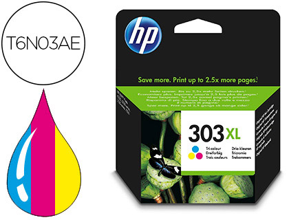 Prink Strasbourg  CARTOUCHE HP 303XL JET D'ENCRENVY PHOTO 6230/7130/7830 3  COULEURS MAGENTA/JAUNE/CYAN 415P