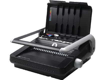 PERFORELIEUSE GBC COMBBIND C340 MANUELLE 450F PERFORATION 25F 80G A3 PORTRAIT/ A4/A5 CENTRAGE AUTOMATIQUE 235X420X560MM