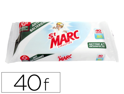 LINGETTE MULTI-USAGES ST MARC EXTRA-LARGE PAQUET 30 UNITS