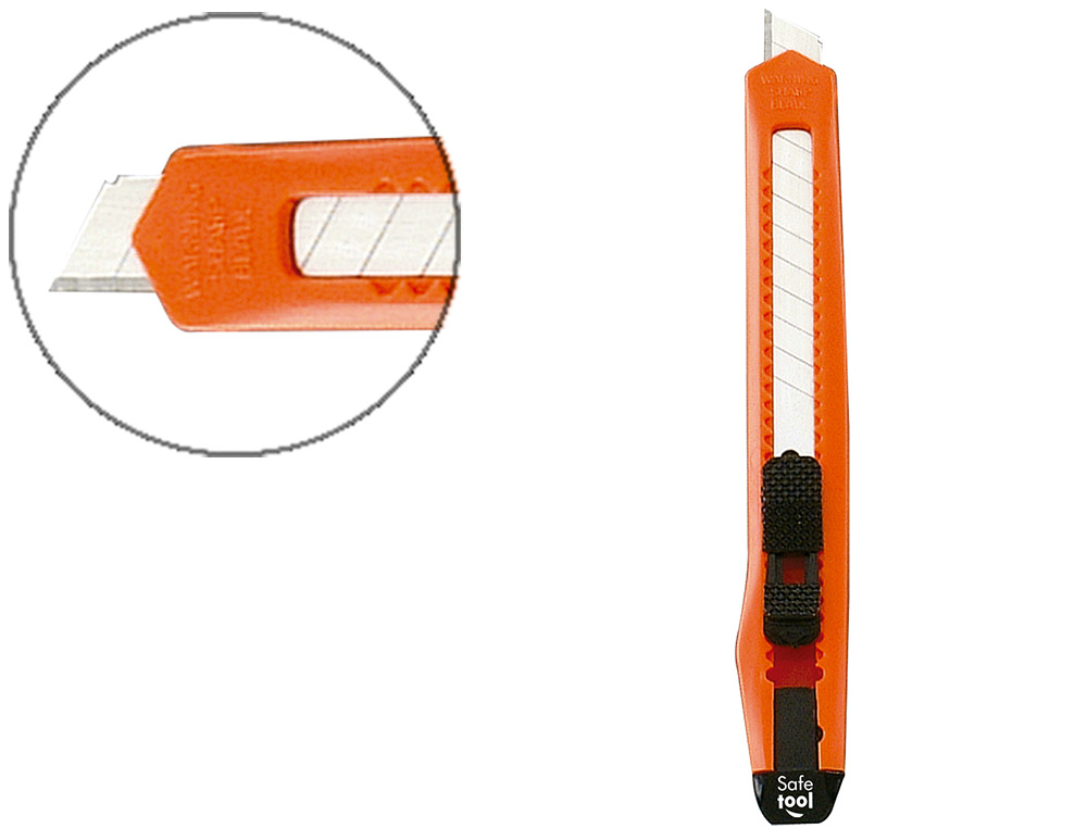 CUTTER OLFA CORPS PLASTIQUE PETIT MODLE LAME 9MM