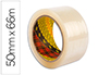 RUBAN ADHESIF SCOTCH POLYPROPYLENE TRANSPARENT     SILENCIEUX 50X66M PAQUET 6    ROULEAUX