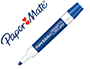MARQUEUR PAPER MATE EFFACABLE TABLEAU BLANC POINTE OGIVE    COLORIS BLEU