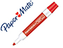 MARQUEUR PAPER MATE EFFACABLE TABLEAU BLANC POINTE OGIVE    COLORIS ROUGE