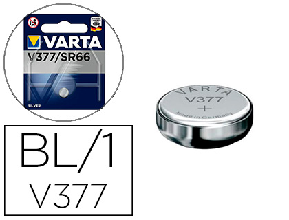 PILE BOUTON VARTA 377/376 SR66 BLISTER 1 UNITE