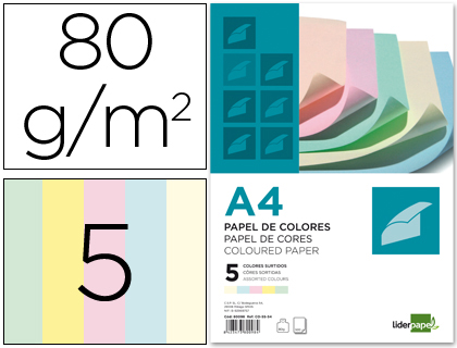 Papier couleur format A4 - 500 feuilles - Papiers Format A4 - 10