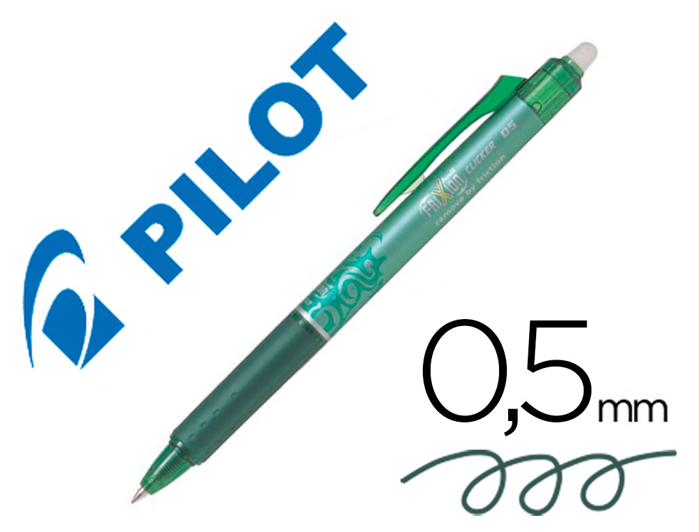 Pilot Frixion Point stylo roller - vert Pilot