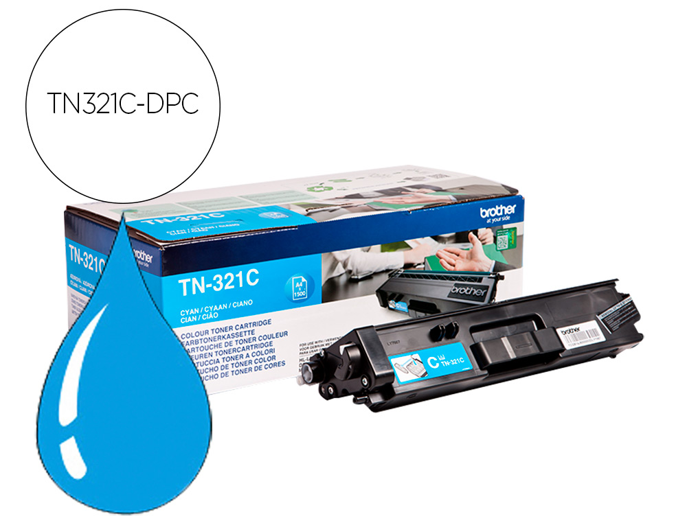 TONER DPC COMPATIBLE BROTHER TN321C