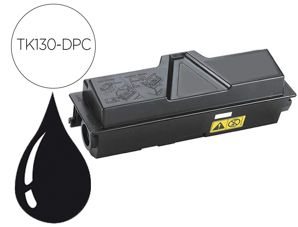 TONER DPC COMPATIBLE KYOCERA TK130 7200P NOIR  FS-1028 MFP,FS-1128 MFP, FS-1300/DN