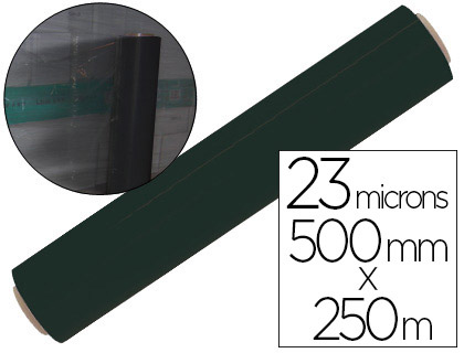 FILM TIRABLE 500MMX250M PAISSEUR 23 MICRONS BONNE ADHRENCE COLORIS NOIR