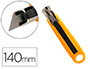 CUTTER XD123 Q-CONNECT RETRACTABLE LAME ACIER 18 MM  BLISTER
