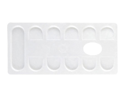PALETTE LEFRANC BOURGEOIS RECTANGULAIRE PLASTIQUE