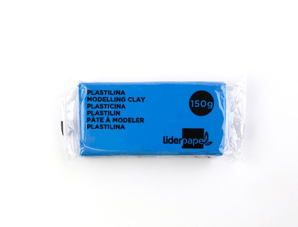 PÂTE À MODELER LIDERPAPEL VÉGÉTALE 15 COLORIS ASSORTIS ASSORTIMENT 15 PAINS DE 150G
