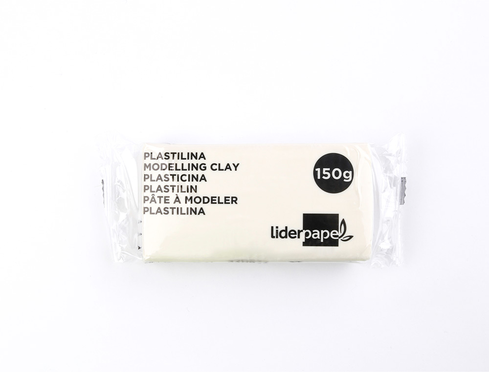PÂTE À MODELER LIDERPAPEL VÉGÉTALE 15 COLORIS ASSORTIS ASSORTIMENT 15 PAINS DE 150G