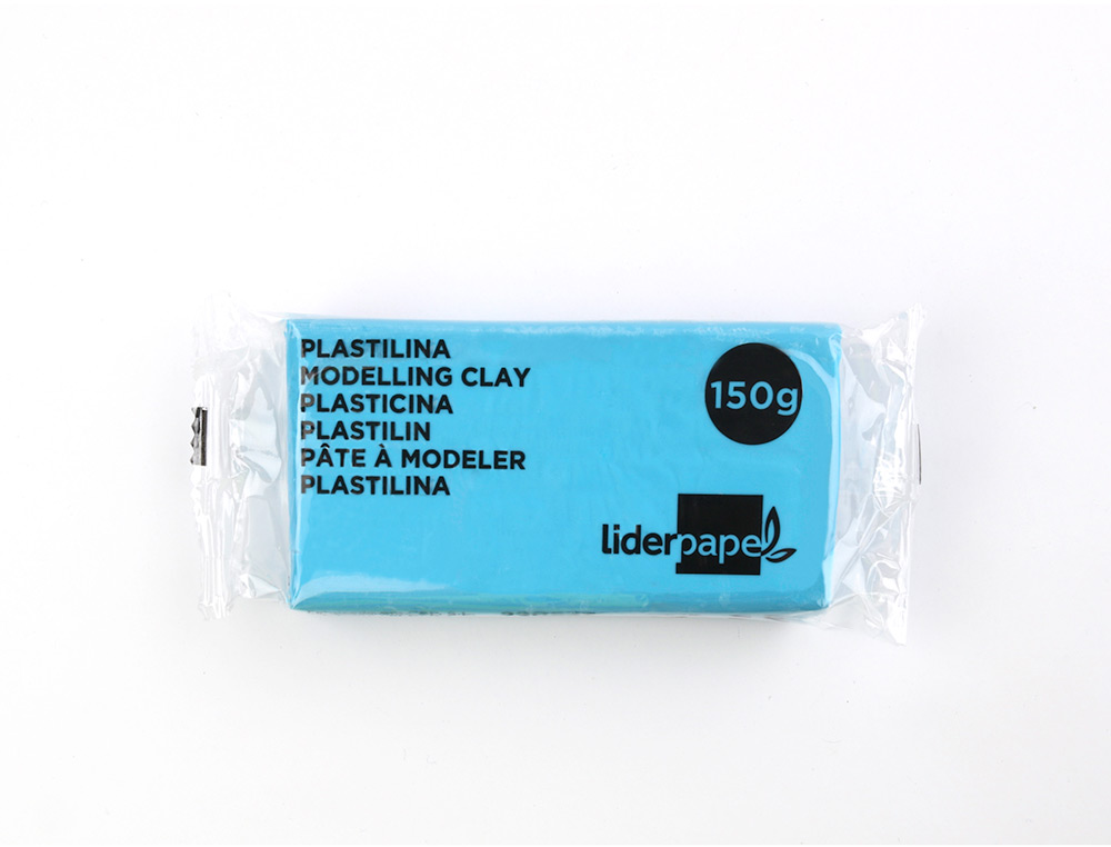 PÂTE À MODELER LIDERPAPEL VÉGÉTALE 15 COLORIS ASSORTIS ASSORTIMENT 15 PAINS DE 150G