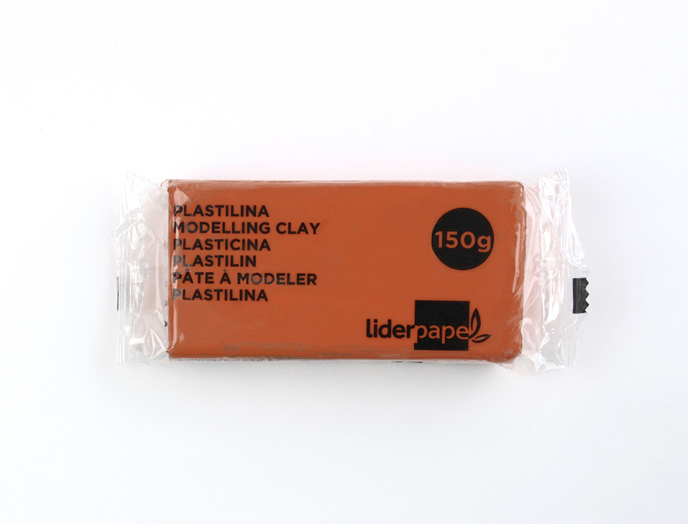 PÂTE À MODELER LIDERPAPEL VÉGÉTALE 15 COLORIS ASSORTIS ASSORTIMENT 15 PAINS DE 150G