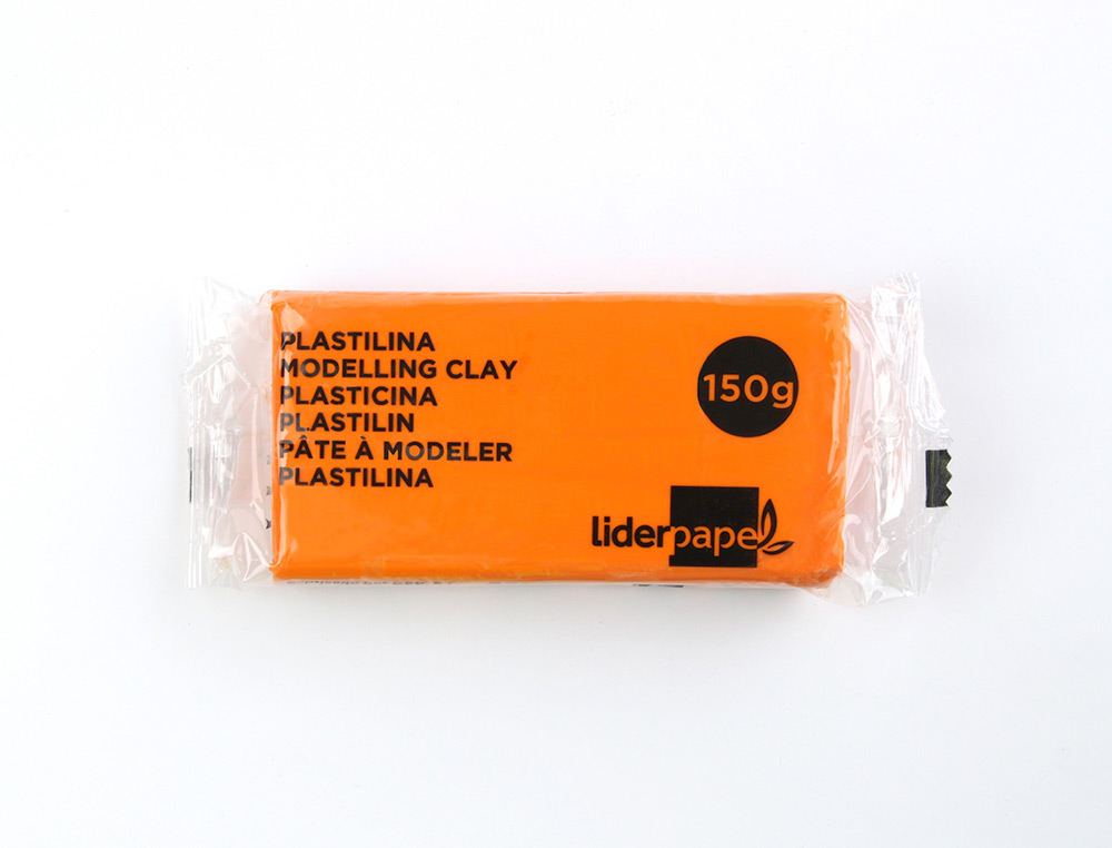 PÂTE À MODELER LIDERPAPEL VÉGÉTALE 15 COLORIS ASSORTIS ASSORTIMENT 15 PAINS DE 150G