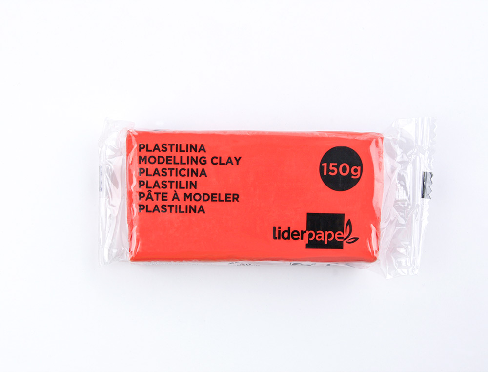 PÂTE À MODELER LIDERPAPEL VÉGÉTALE 15 COLORIS ASSORTIS ASSORTIMENT 15 PAINS DE 150G