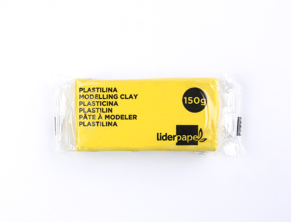 PÂTE À MODELER LIDERPAPEL VÉGÉTALE 15 COLORIS ASSORTIS ASSORTIMENT 15 PAINS DE 150G