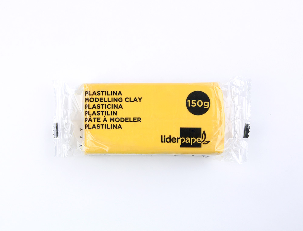 PÂTE À MODELER LIDERPAPEL VÉGÉTALE 15 COLORIS ASSORTIS ASSORTIMENT 15 PAINS DE 150G