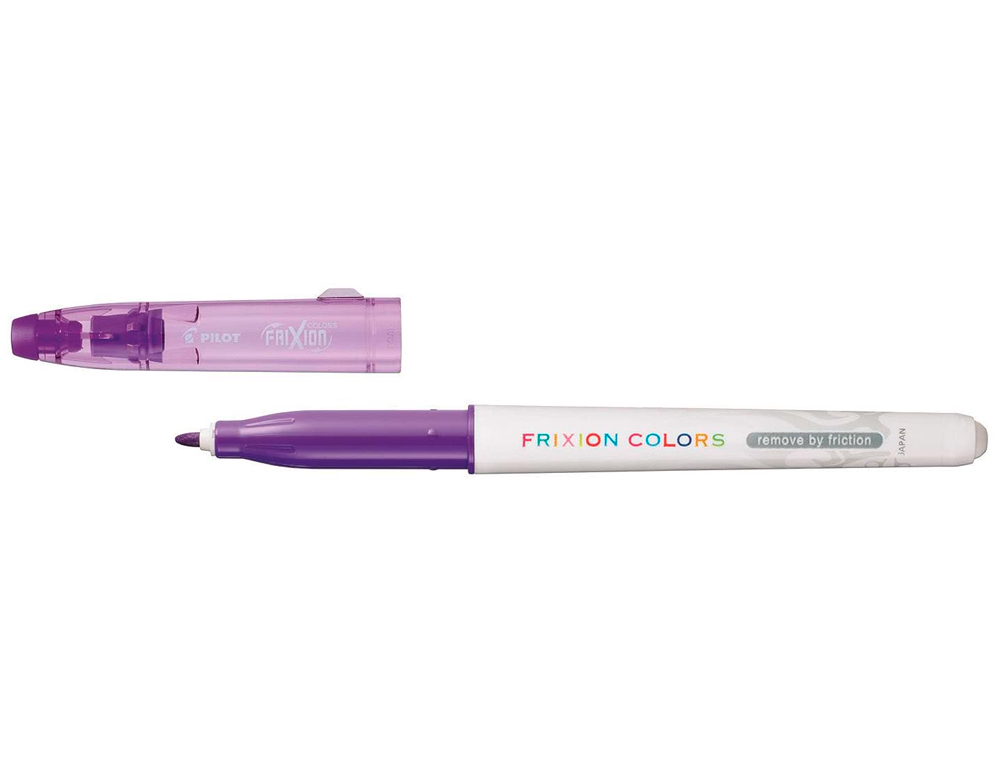 STYLO-FEUTRE PILOT FRIXION COLORS DESSIN EFFAÇABLE POINTE FIBRE RÉSISTANTE 2.5MM VIOLET