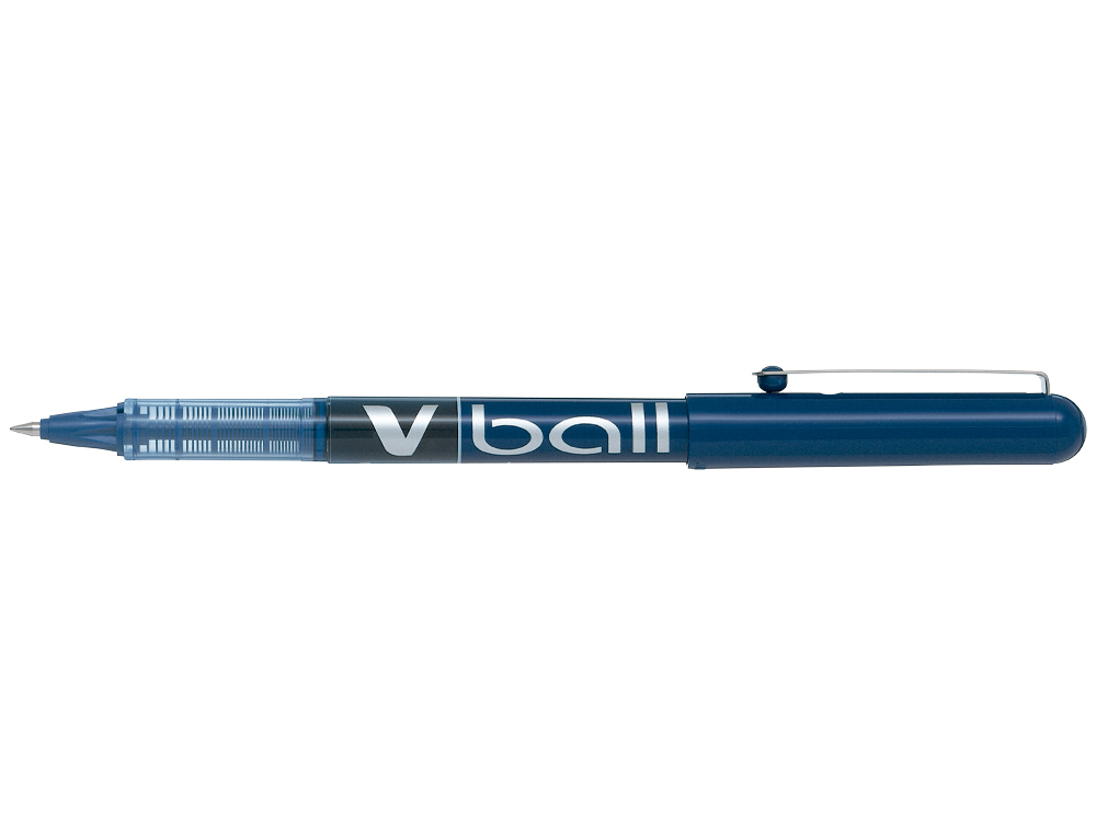 ROLLER PILOT VBALL 5 CRITURE FINE 0.3MM ENCRE LIQUIDE NIVEAU VISIBLE RGULATEUR DBIT CLIP MTAL COLORIS BLEU