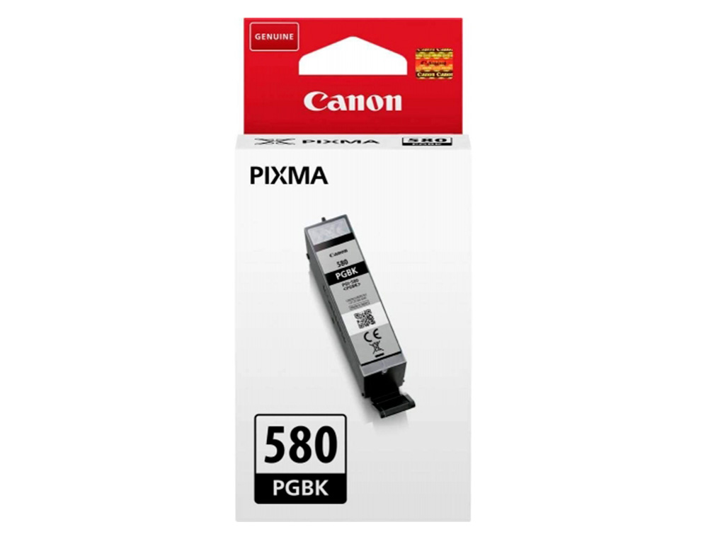 CARTOUCHE CANON JET D'ENCRE PGI580BK COULEUR NOIR 200 PAGES