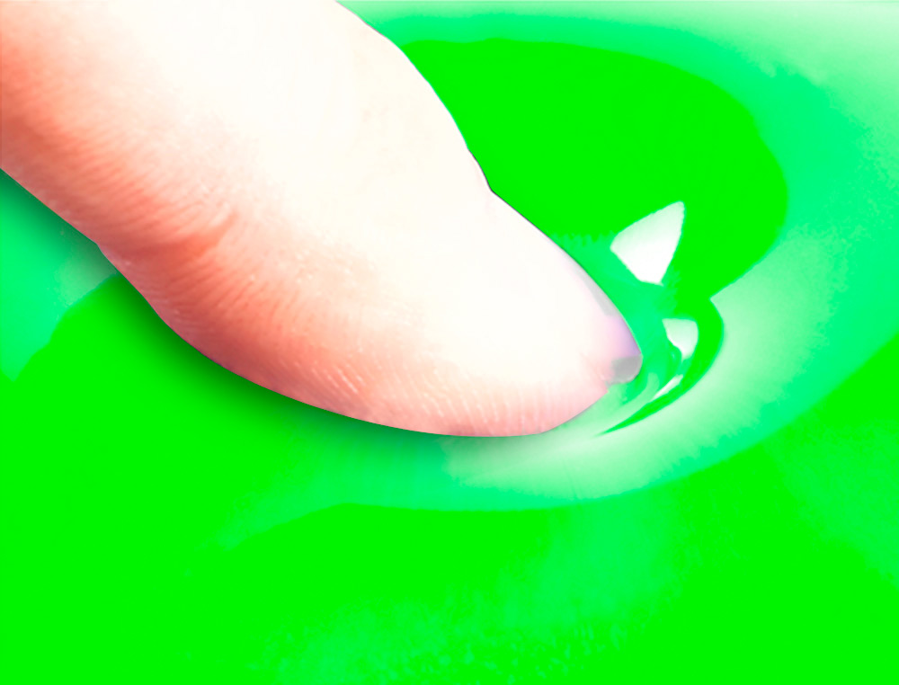 TAPIS SOURIS Q-CONNECT REPOSE-POIGNE GEL ET PVC      GRAND CONFORT FACILEMENT      NETTOYABLE COLORIS VERT