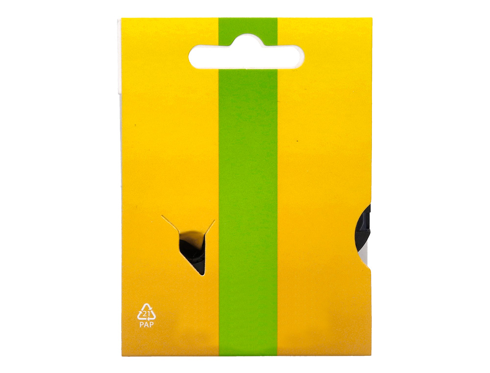 RUBAN TITREUSE Q-CONNECT MK-221 BLANC-NOIR 9MM X 8 MT COMPATIBLE BROTHER