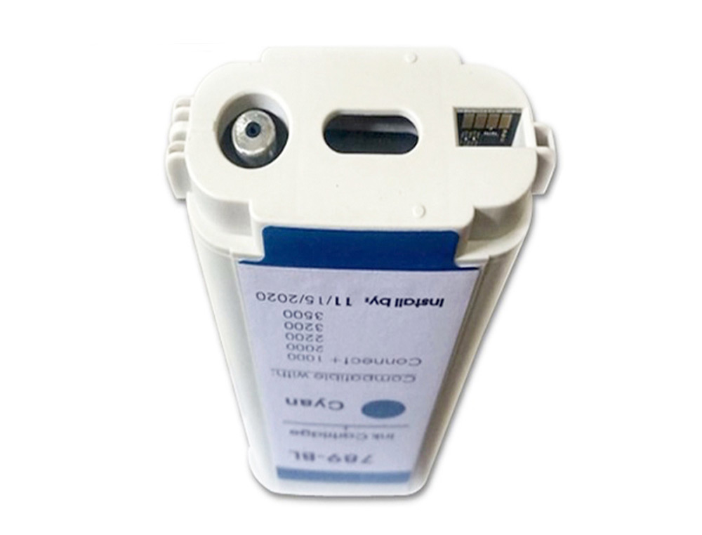 CARTOUCHE COMPATIBLE AVEC PITNEY BOWES HAUTE CAPACITE POUR MACHINE AFFRANCHIR CONNECT + 1000/2000/2200/3200/3500 CYAN