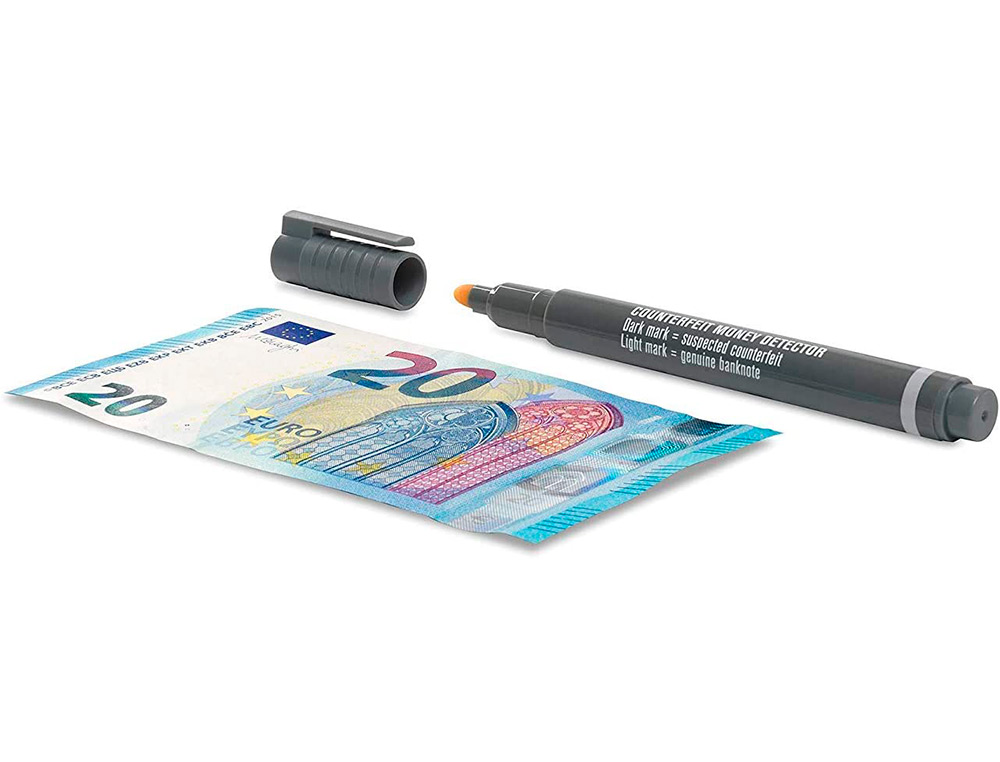STYLO DETECTEUR FAUX BILLETS SAFESCAN-30 PRESENTOIR DE 10  PIECES