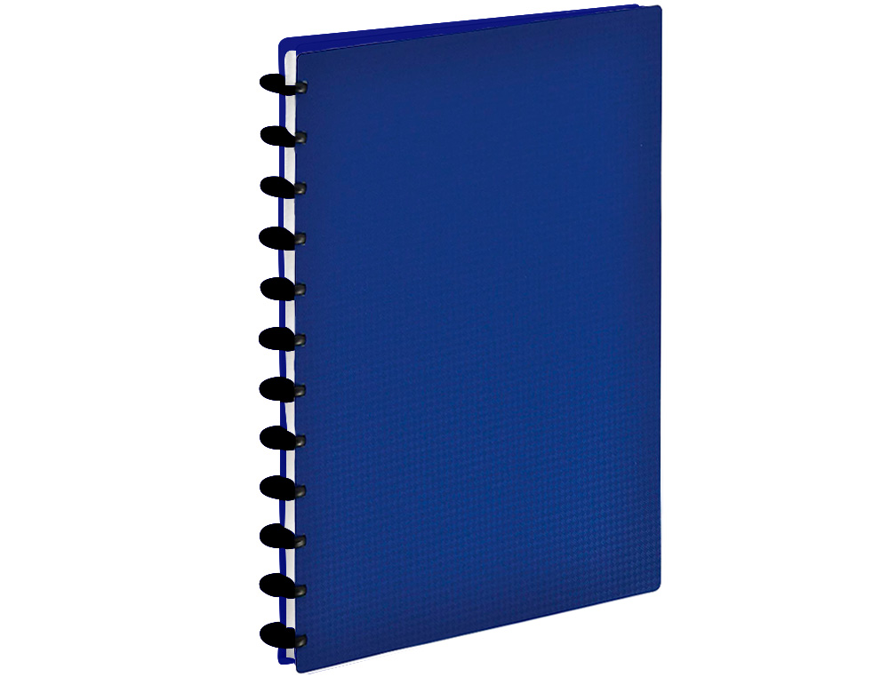 PROTEGE-DOCUMENTS HAMELIN MEMPHIS VARIOZIP A4 POLYPROPYLENE OPAQUE 30 POCHETTES AMOVIBLES 60 VUES