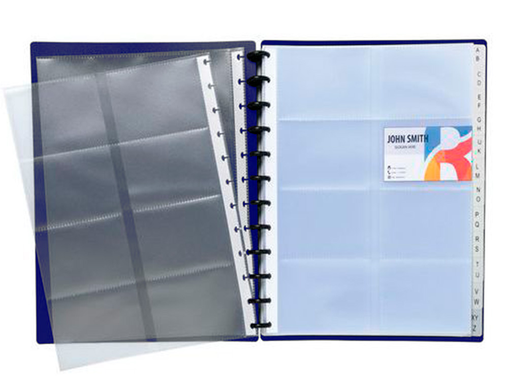 PROTEGE-DOCUMENTS HAMELIN MEMPHIS VARIOZIP A4 POLYPROPYLENE OPAQUE 30 POCHETTES AMOVIBLES 60 VUES