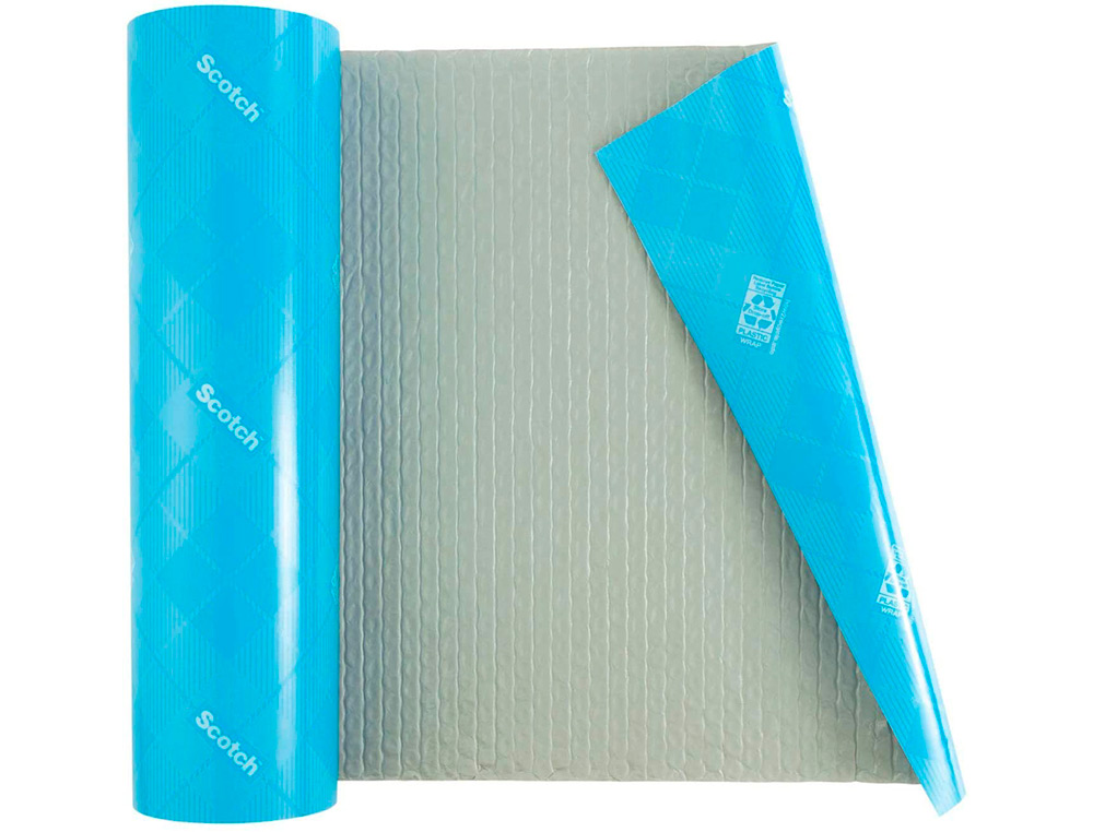 ROULEAU D'EMBALLAGE POUR EXPEDITION 3M FLEX AND SEAL   ADHESIF SANS COLLER 38CMX3M