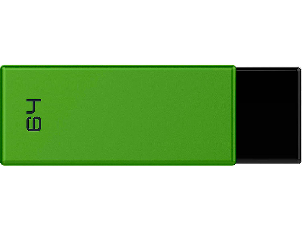 CLE USB EMTEC 2.0 C350 BRICK PIVOTANTE 64GB VITESSE        LECTURE 15MBS ECRITURE MB/S   COLORIS VERT