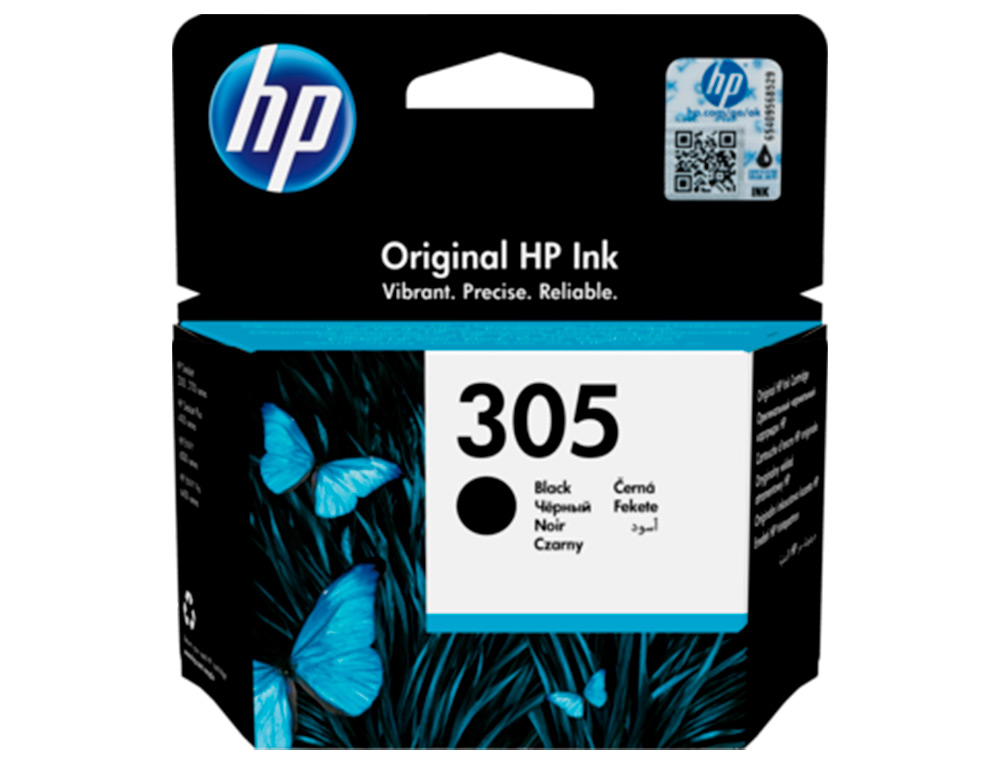 CARTOUCHE D'ENCRE HP 305 POUR HP ENVY 6010/22/30/32 ET      DESKJET NOIRE                 2710/2720/2721/2722/2723/2724