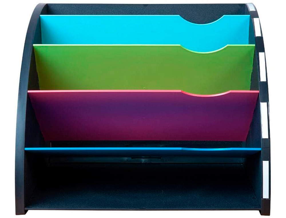 TRIEUR ERGONOMIQUE EXACOMPTA CORNER 1928 POLYSTYRENE 5     COMPARTIMENTS 281X281X356MM   GRANDE CAPACITE