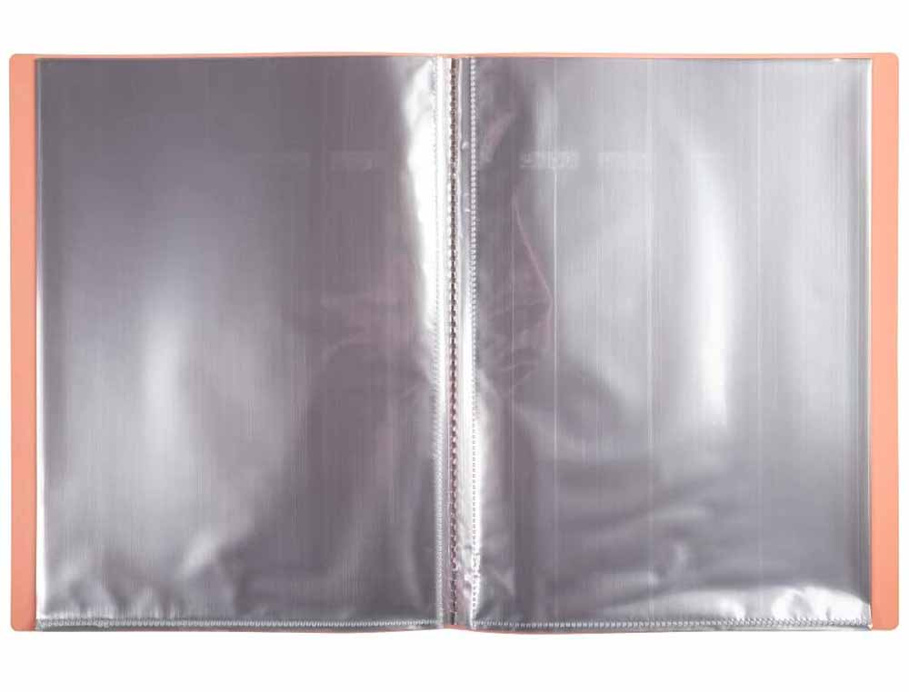 PROTEGE-DOCUMENTS EXACOMPTA AQUAREL POLYPROPYLENE         SEMI-RIGIDE 60 POCHETTES 120  VUES