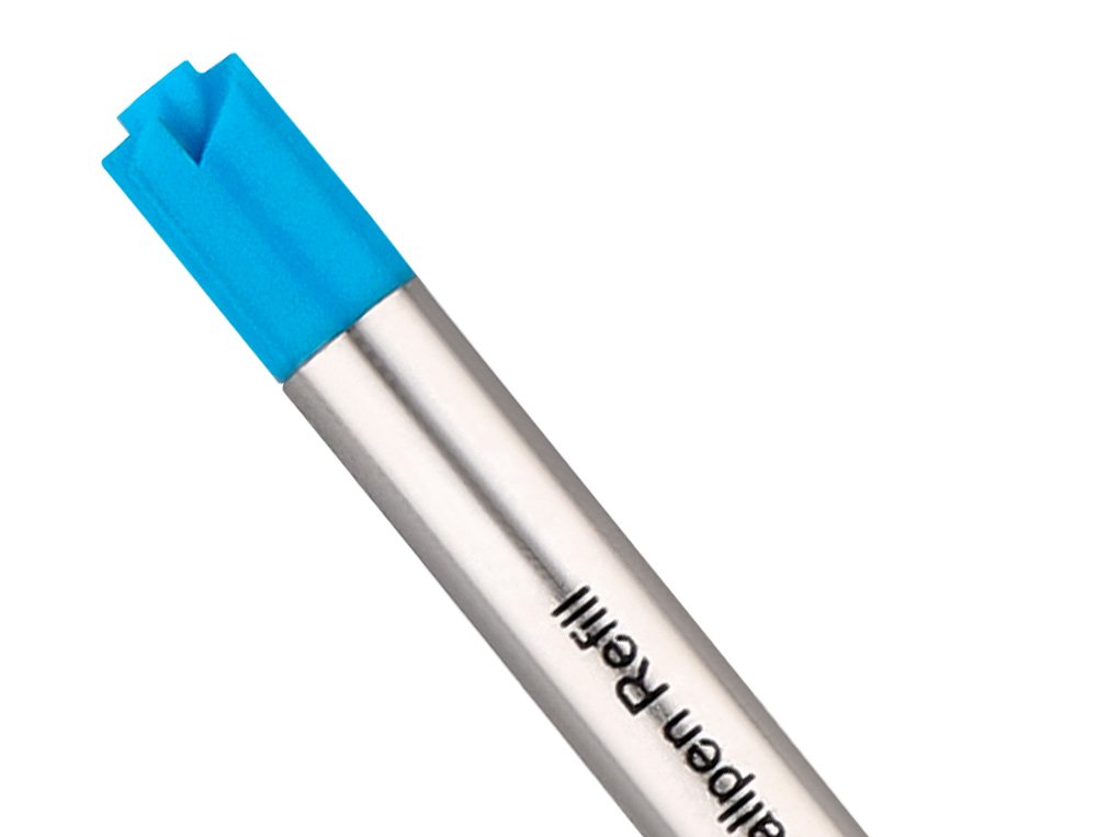 RECHARGE STYLO-BILLE BELIUS ENCRE BLEUE POINTE 0,8MM BOITE 3 UNITES