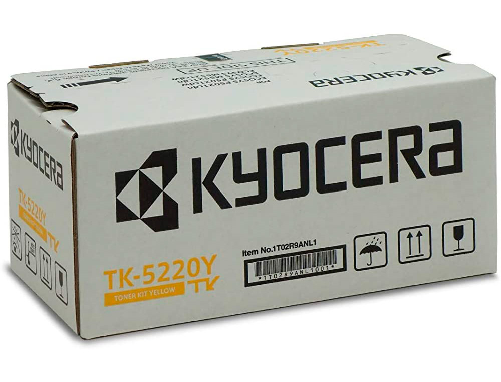 TONER KYOCERAá MITA TK-5220Yá JAUNE ECOSYS M5521CDW, ECOSYS M5521CDN 1200 PAG