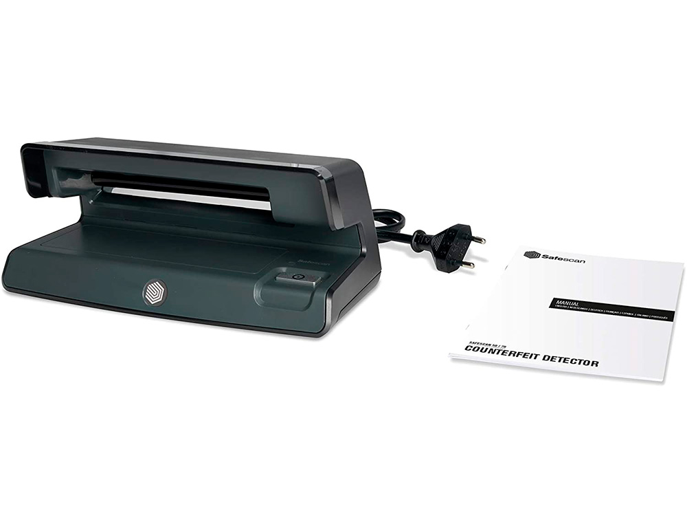 DETECTEUR SAFESCAN FAUX BILLETS ET DOCUMENTS MODE DETECTION UV 50 COLORIS NOIR