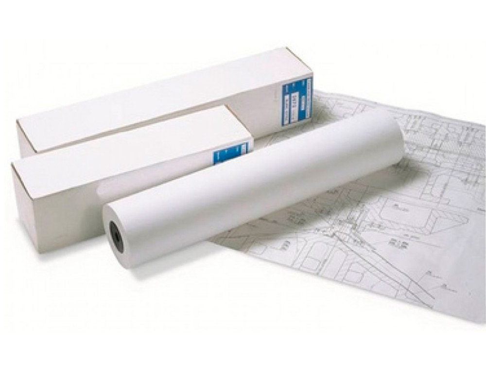 PAPIER CLAIREFONTAINE PLAN EXTRA BLANC LARGEUR 50MX1067MM 80G APPLICATION JET D'ENCRE QUALITE PHOTO