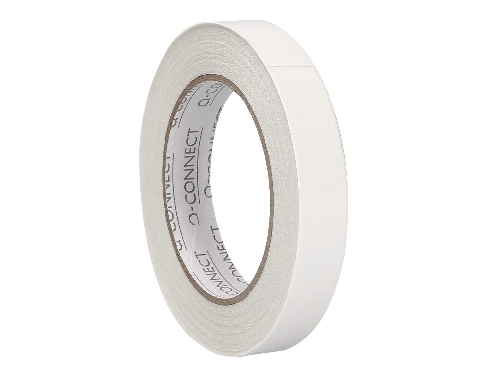RUBAN ADHESIF Q-CONNECT DOUBLE FACE 33MX19MM