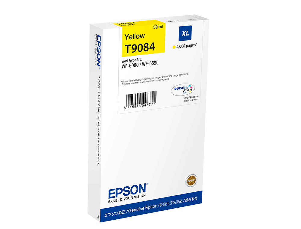 CARTOUCHE ENCRE  EPSON WF-6590DWF/WF-6090DWXL JAUNE