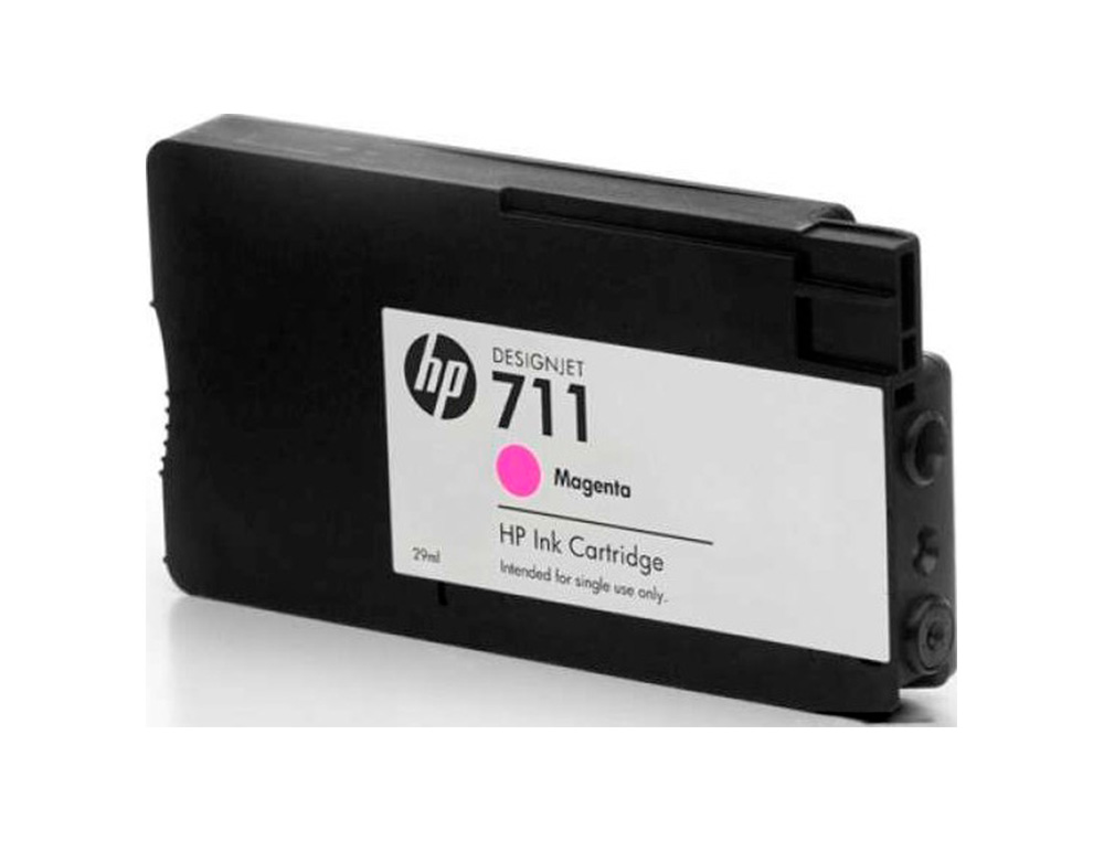 CARTOUCHE HP JET D'ENCRE 711 -CZ135A COULEUR MAGENTA 29ML LOT DE 3