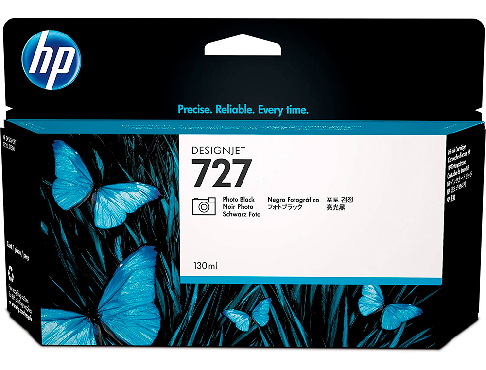 CARTOUCHE HP JET D'ENCRE  727 COULEUR CYAN 130ML