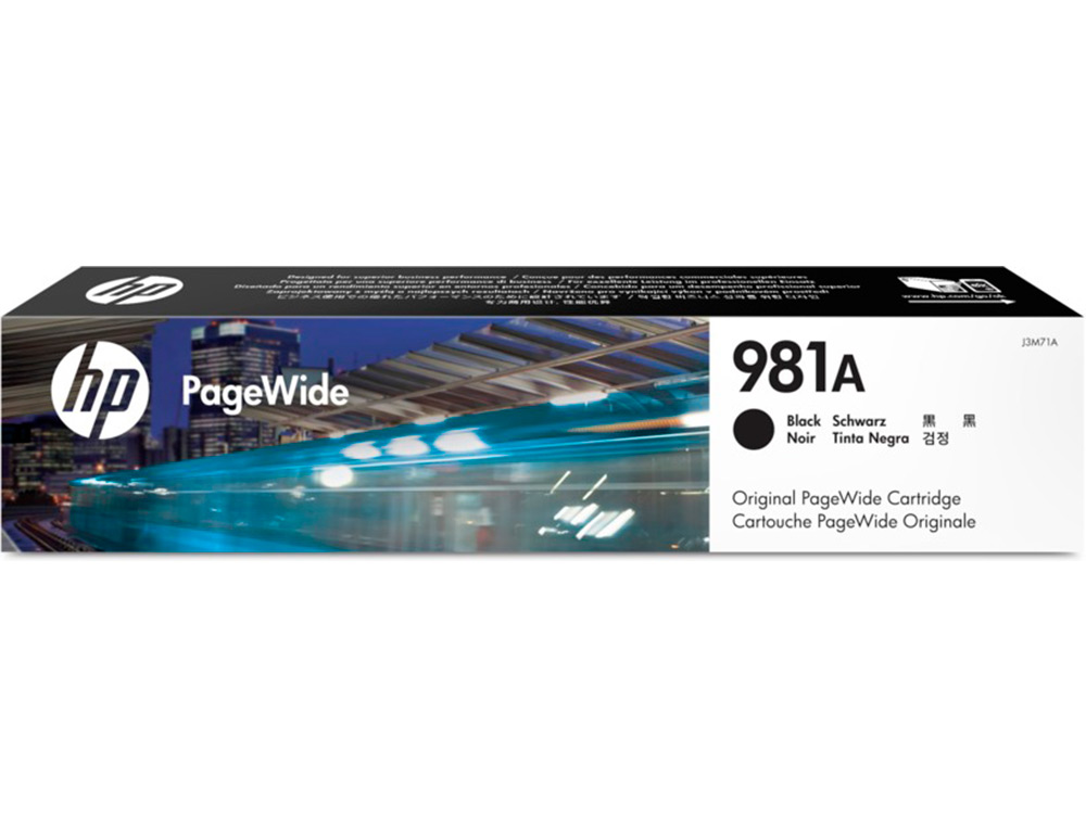 CARTOUCHE HP JET D'ENCRE 981A COULEUR NOIR 6000 PAG
