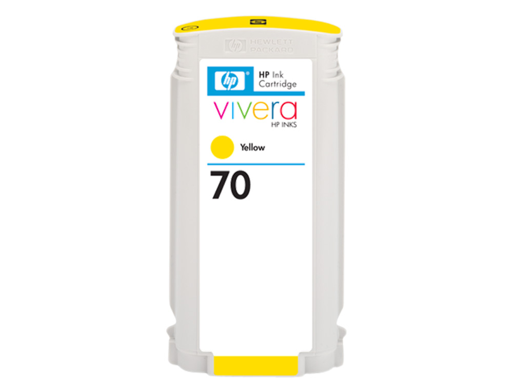 CARTOUCHE HP JET D'ENCRE 70 COULEUR JAUNE 130ML