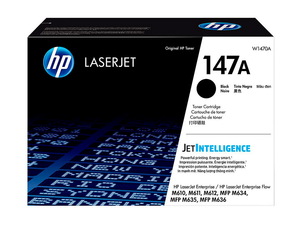 CARTOUCHE HP LASERJET 147A COULEUR NOIR 10500 PAG
