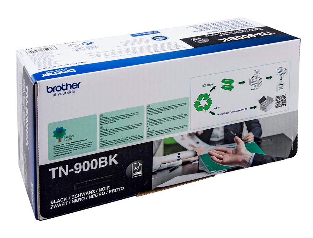 CARTOUCHE LASER BROTHER TN900 COULEUR NOIR 6000 PAG